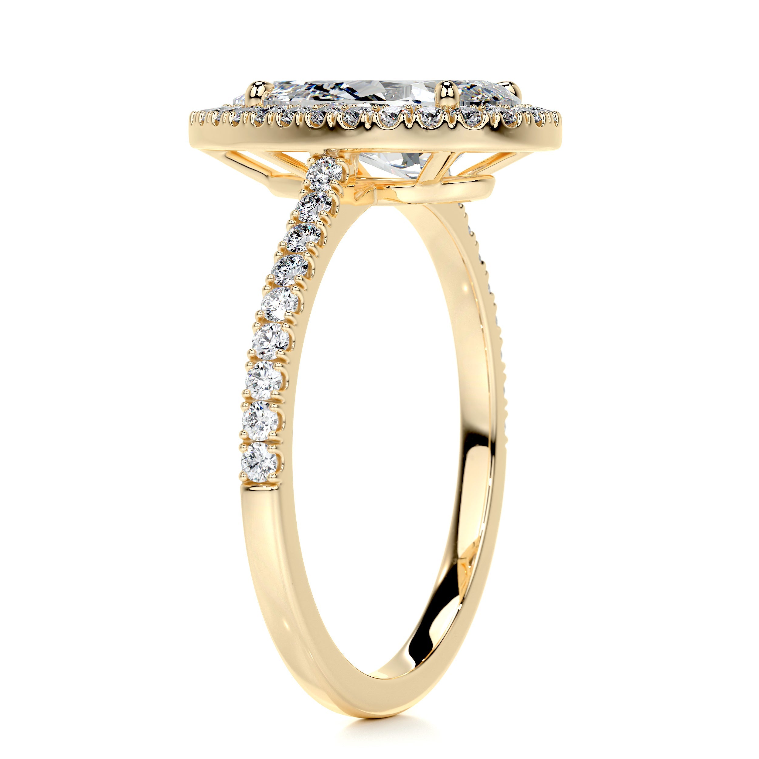 Sophia Diamond Engagement Ring -18K Yellow Gold