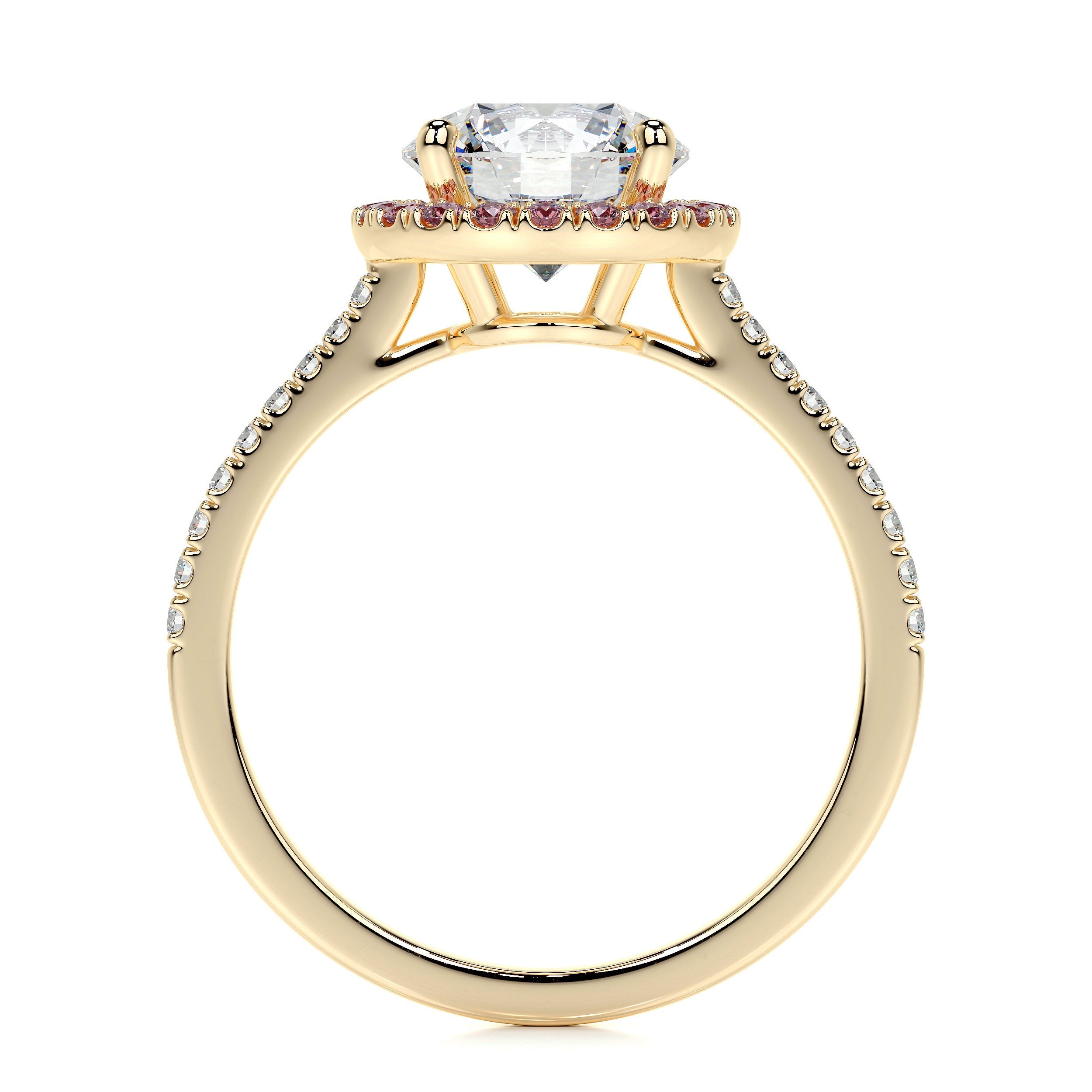 Layla Lab Grown Diamond Ring - 18K Yellow Gold