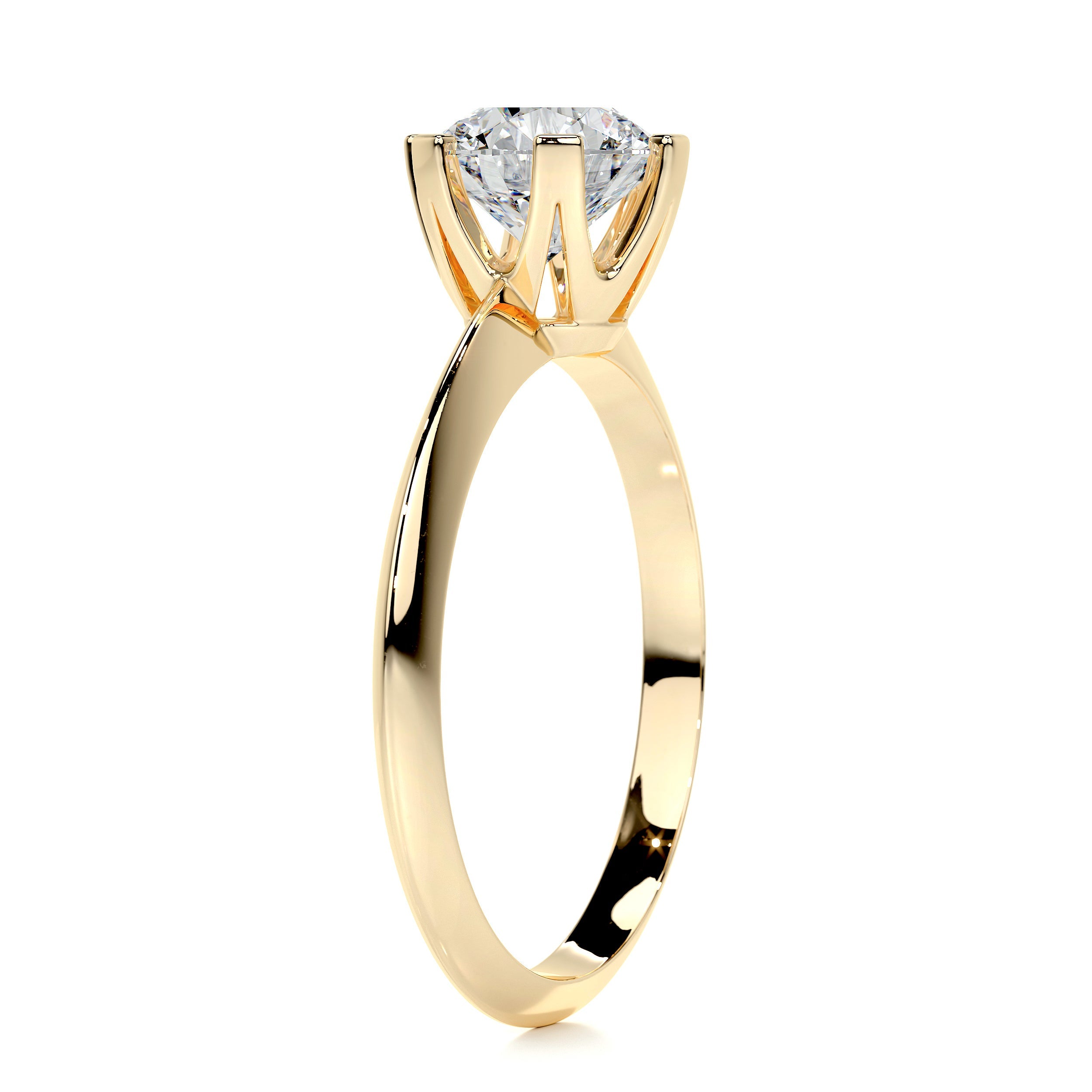 Alexis Diamond Engagement Ring -18K Yellow Gold