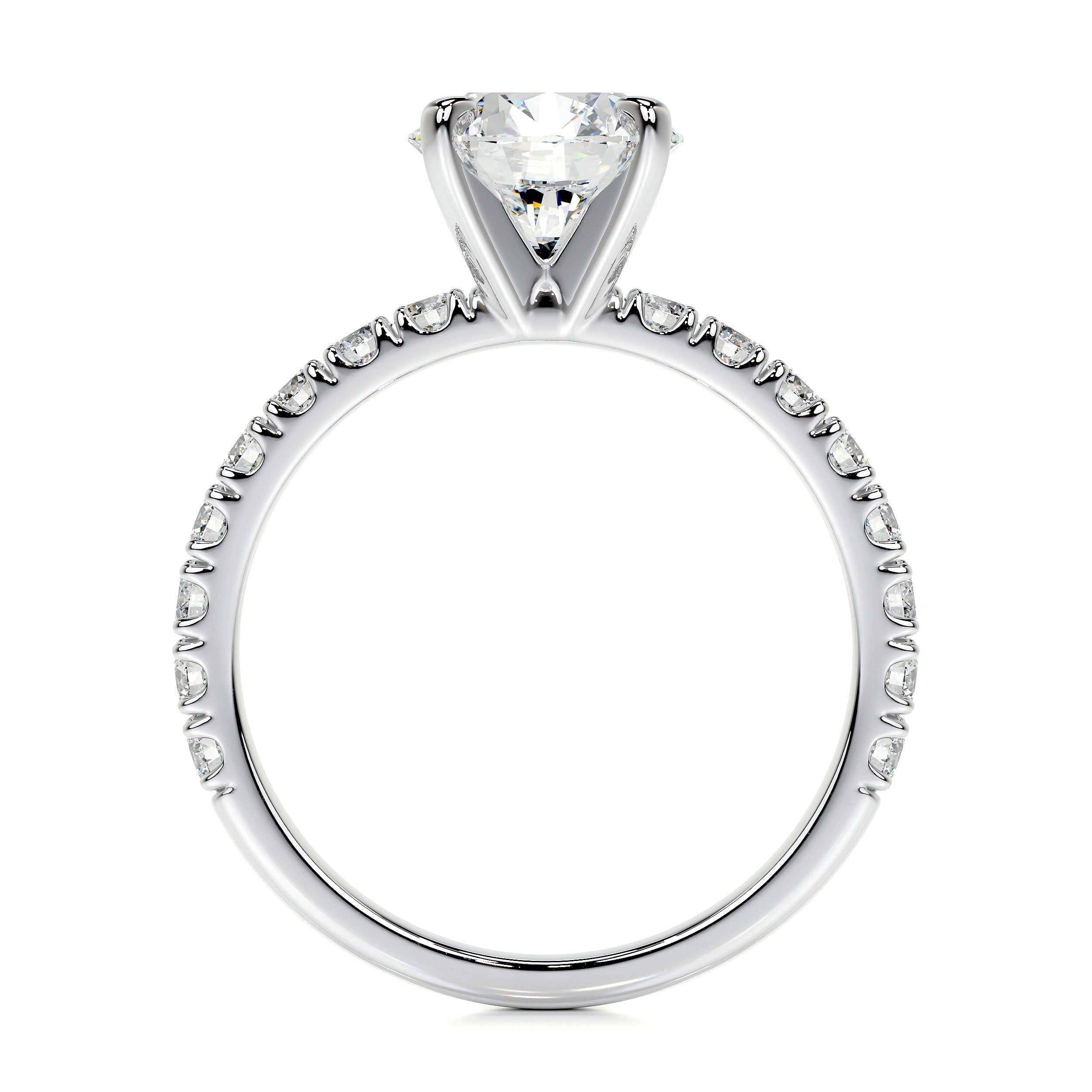 Alison Lab Grown Diamond Ring -14K White Gold
