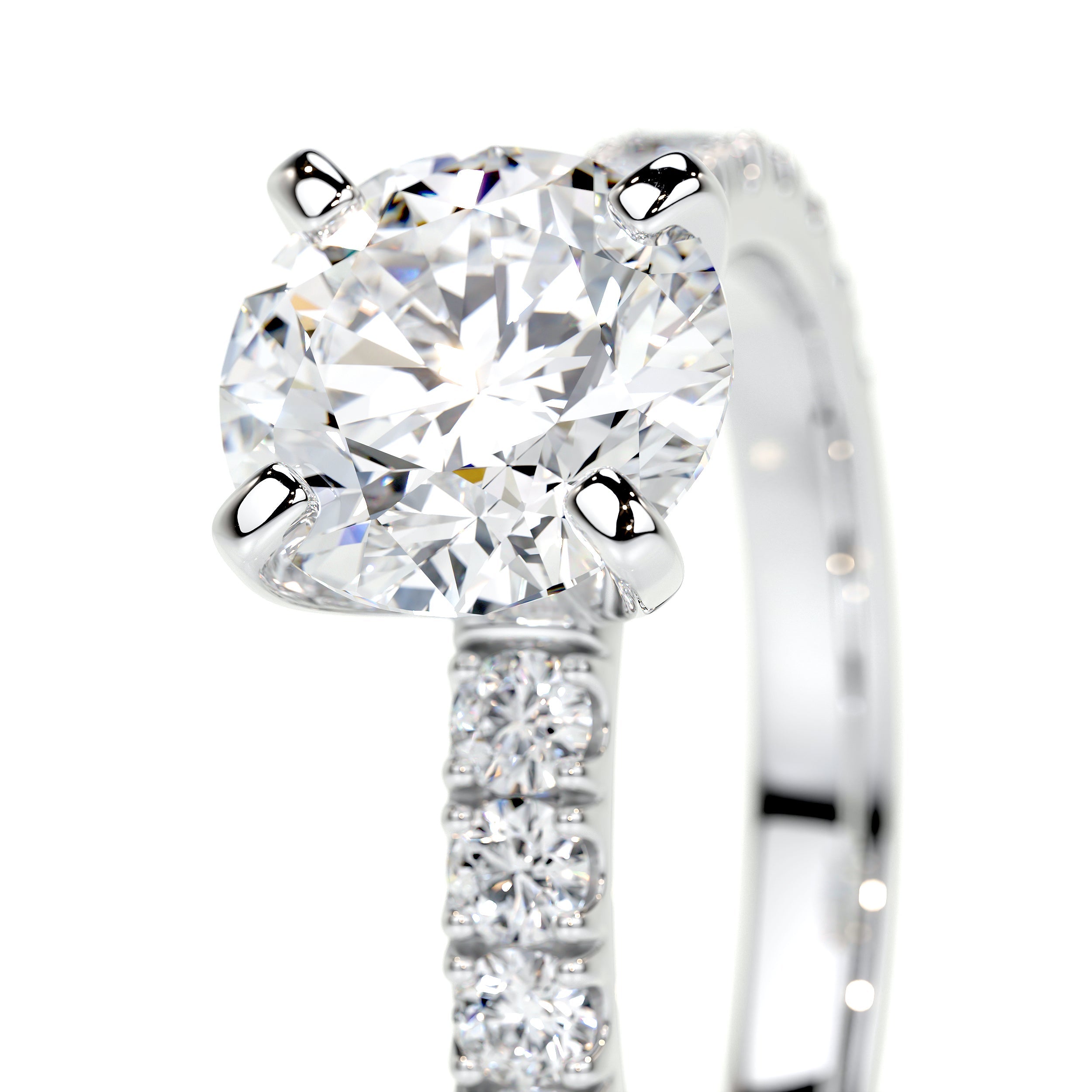 Alison Lab Grown Diamond Ring -14K White Gold