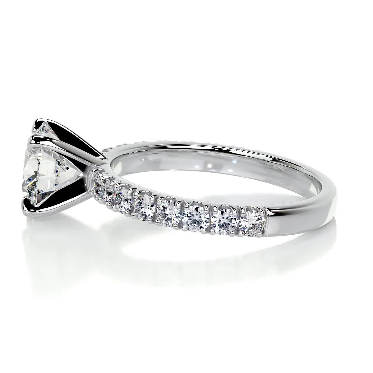 Alison Lab Grown Diamond Ring -14K White Gold