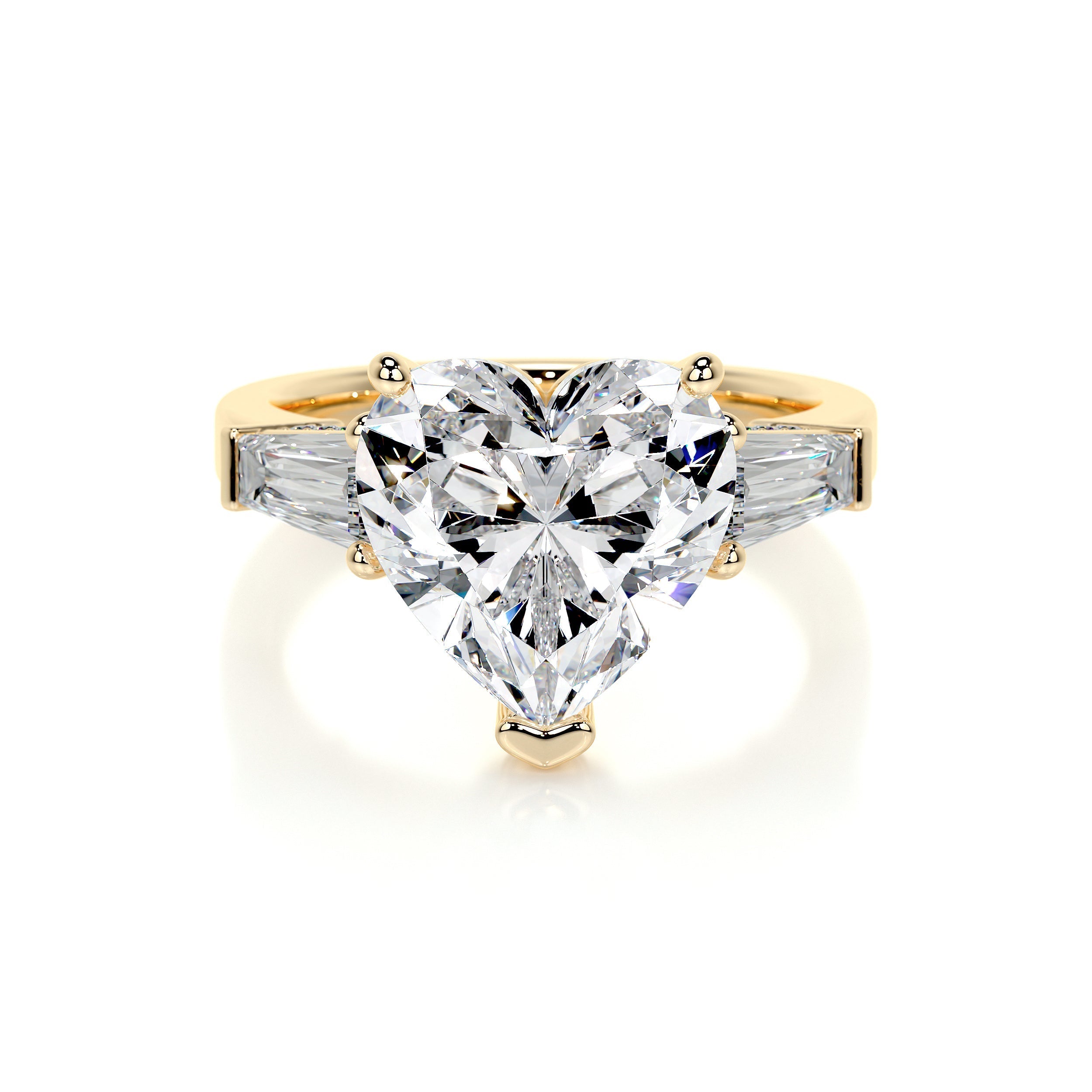 Skylar Lab Grown Diamond Ring -18K Yellow Gold
