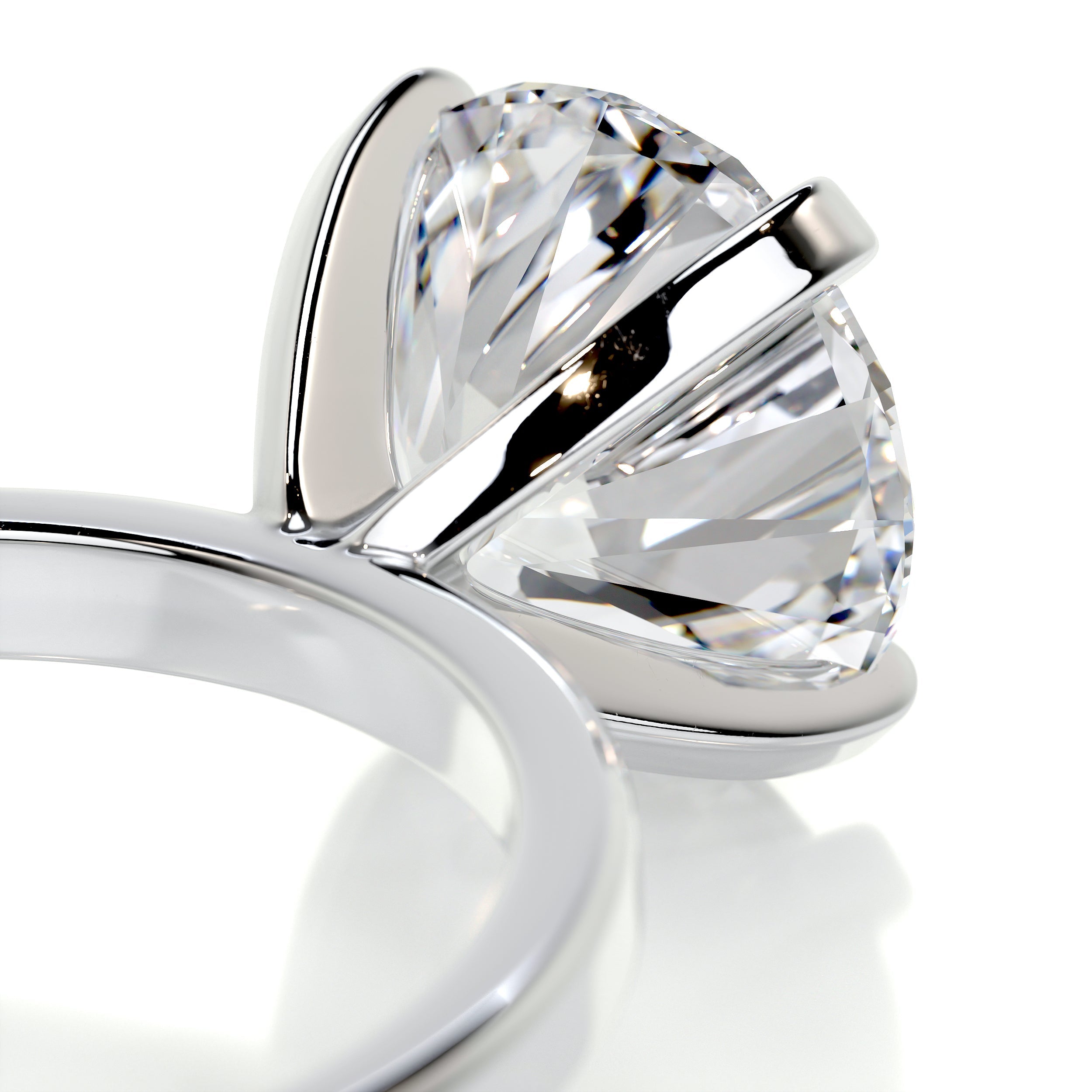 Jessica Diamond Engagement Ring -14K White Gold