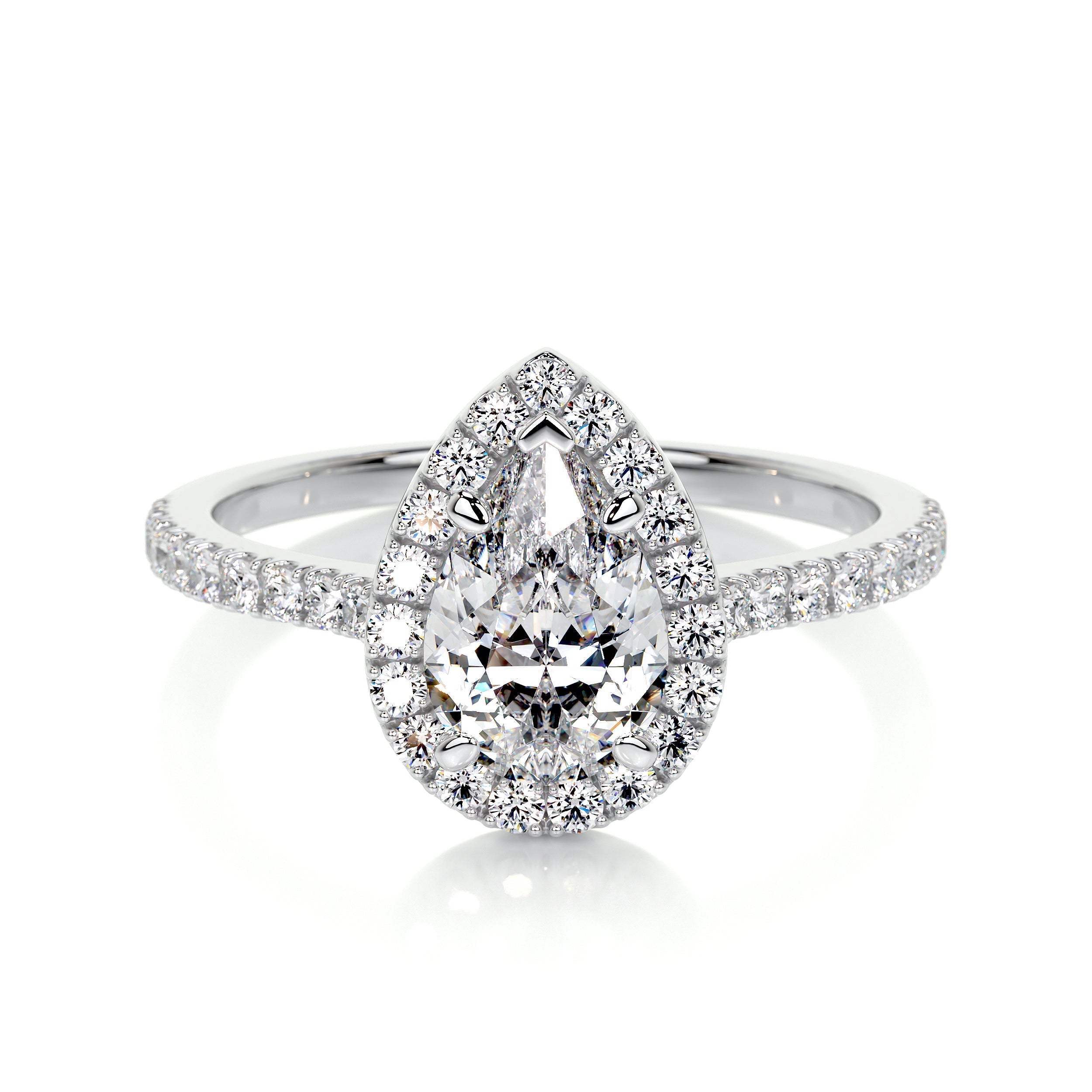 Sophia Lab Grown Diamond Ring -14K White Gold