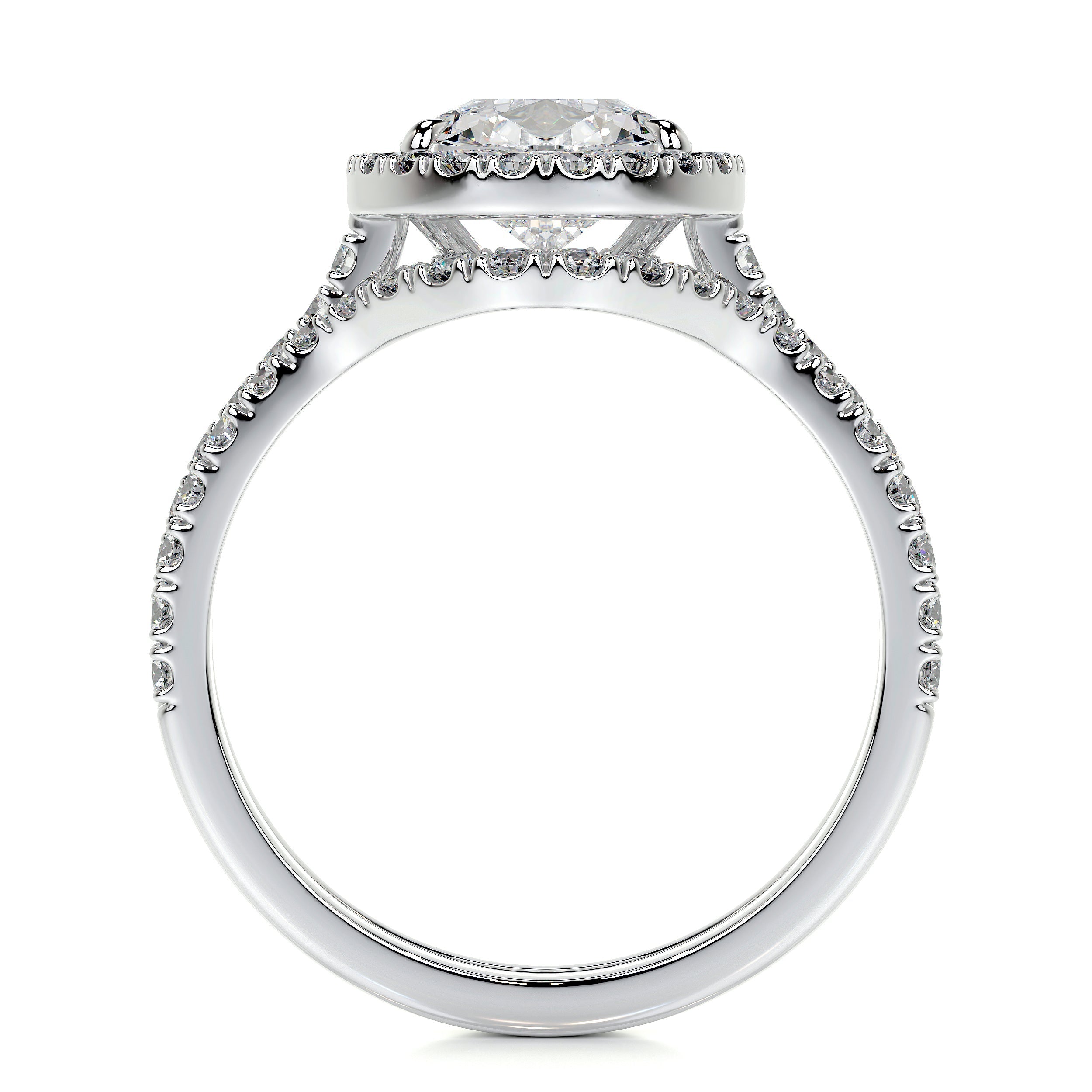 Sophia Lab Grown Diamond Bridal Set -14K White Gold